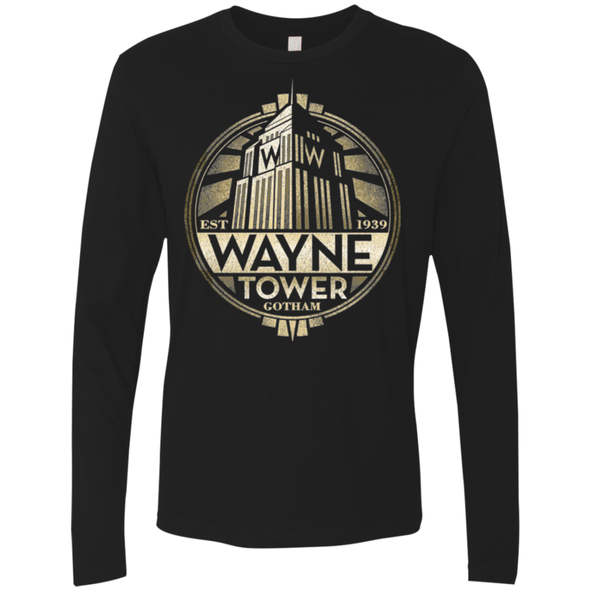 Wayne Tower Men's Premium Long Sleeve