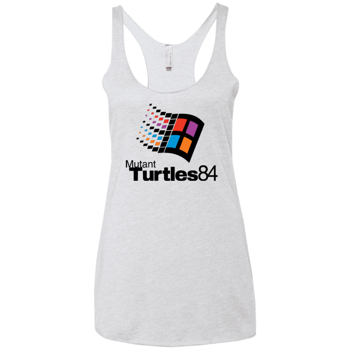 Turtles 84 Women's Triblend Racerback Tank