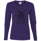 Dalek Plan Women's Long Sleeve T-Shirt