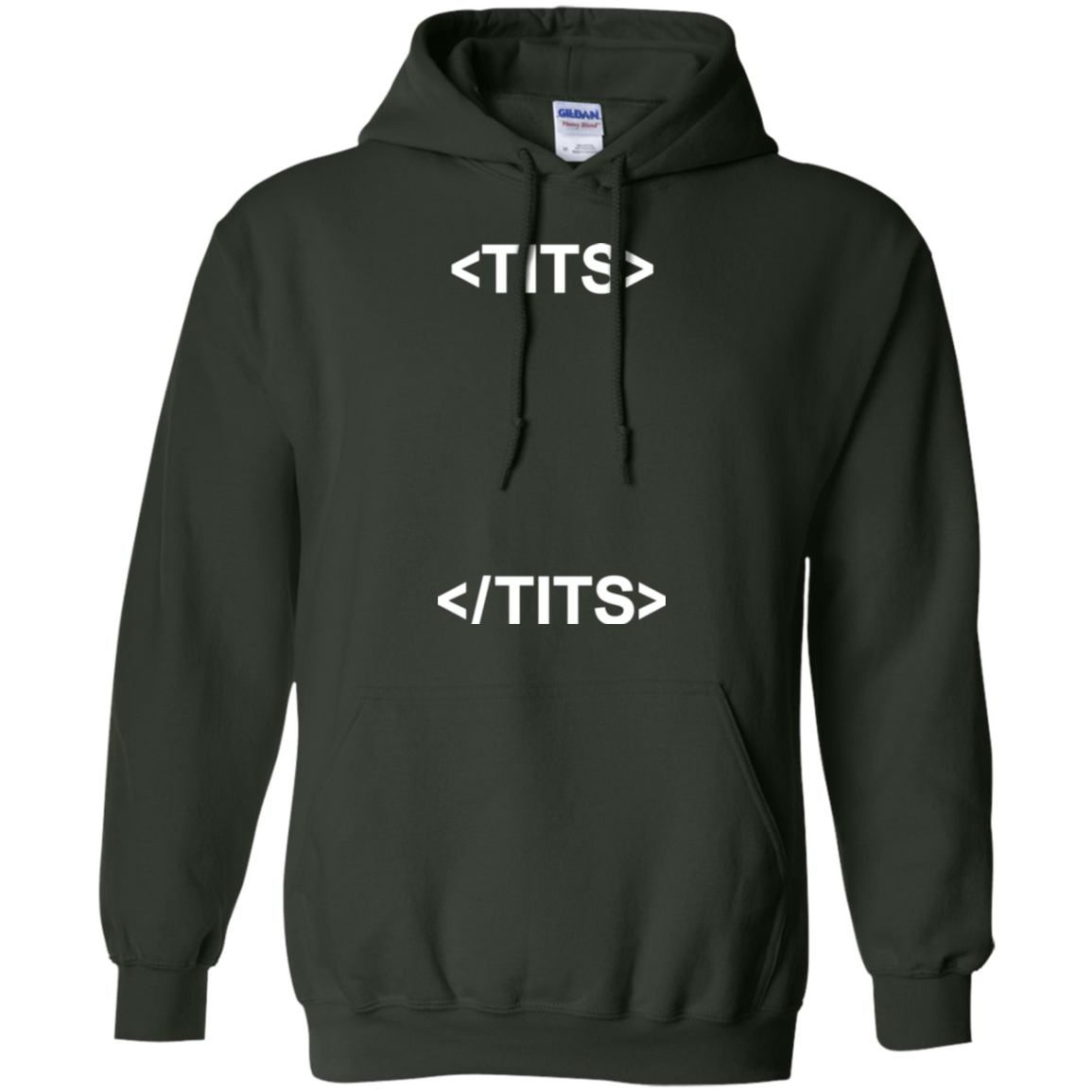 Tits Pullover Hoodie