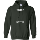 Tits Pullover Hoodie