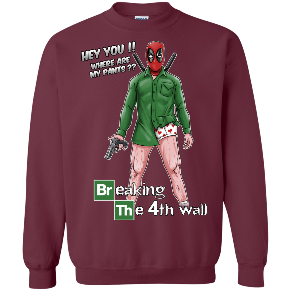 Breaking the 4th Wall Crewneck Sweatshirt