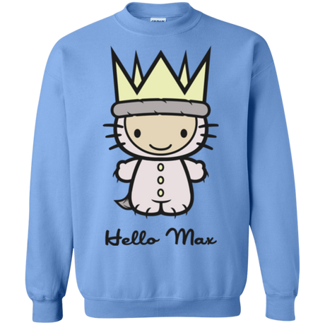 Hello Max Crewneck Sweatshirt