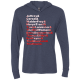 Aryas Kill List Triblend Long Sleeve Hoodie Tee