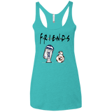 Droid Friends Women's Triblend Racerback Tank