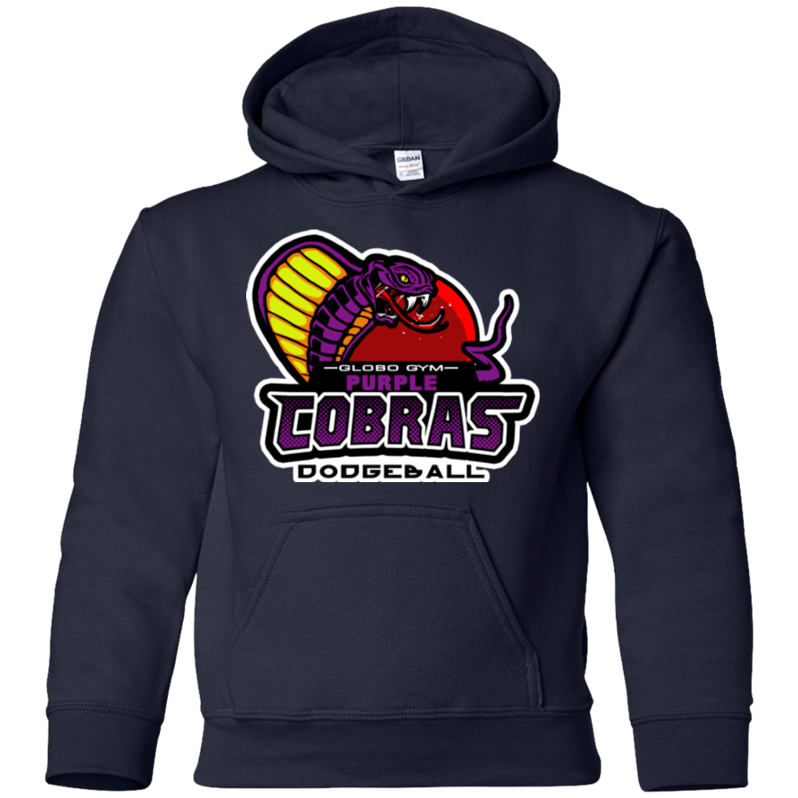 Purple Cobras Youth Hoodie