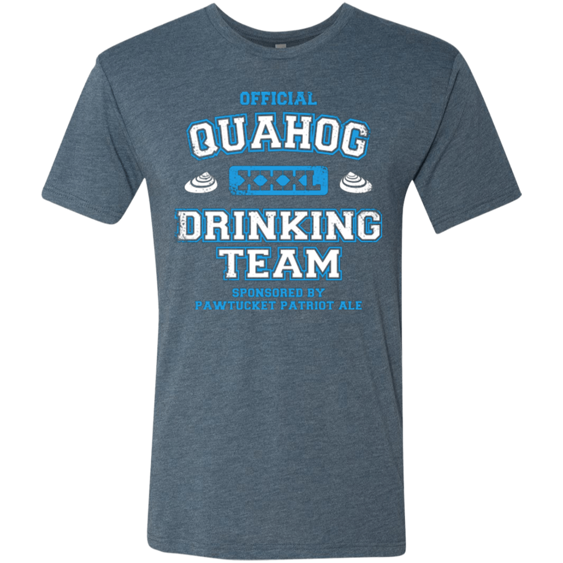 Quahog Drinking Team Men's Triblend T-Shirt