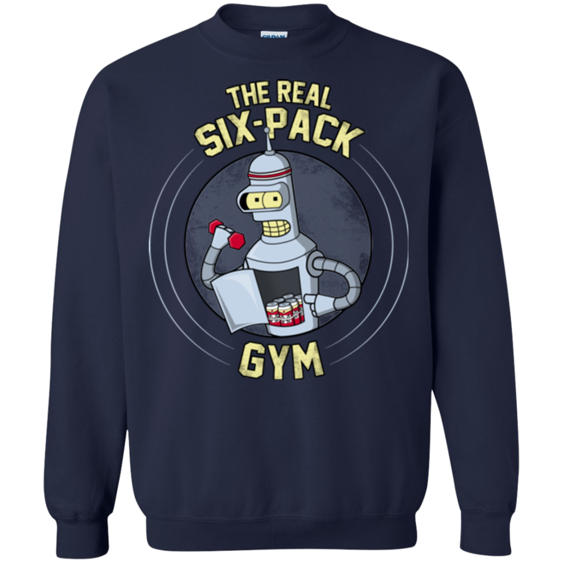 The Real Six Pack Crewneck Sweatshirt