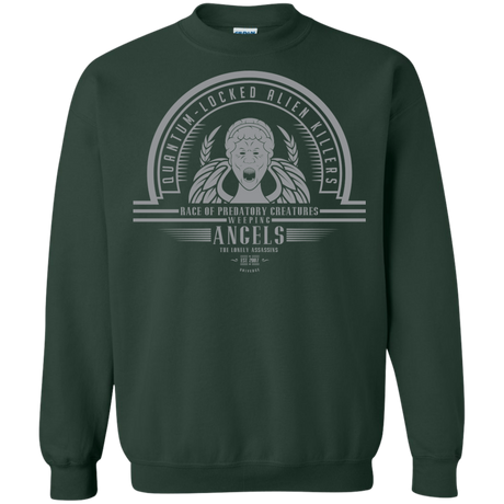 Who Villains Weeping Angels Crewneck Sweatshirt