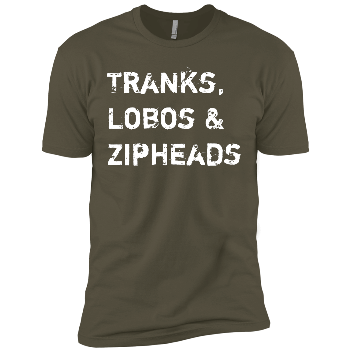 Tranks Lobos Zipheads Men's Premium T-Shirt