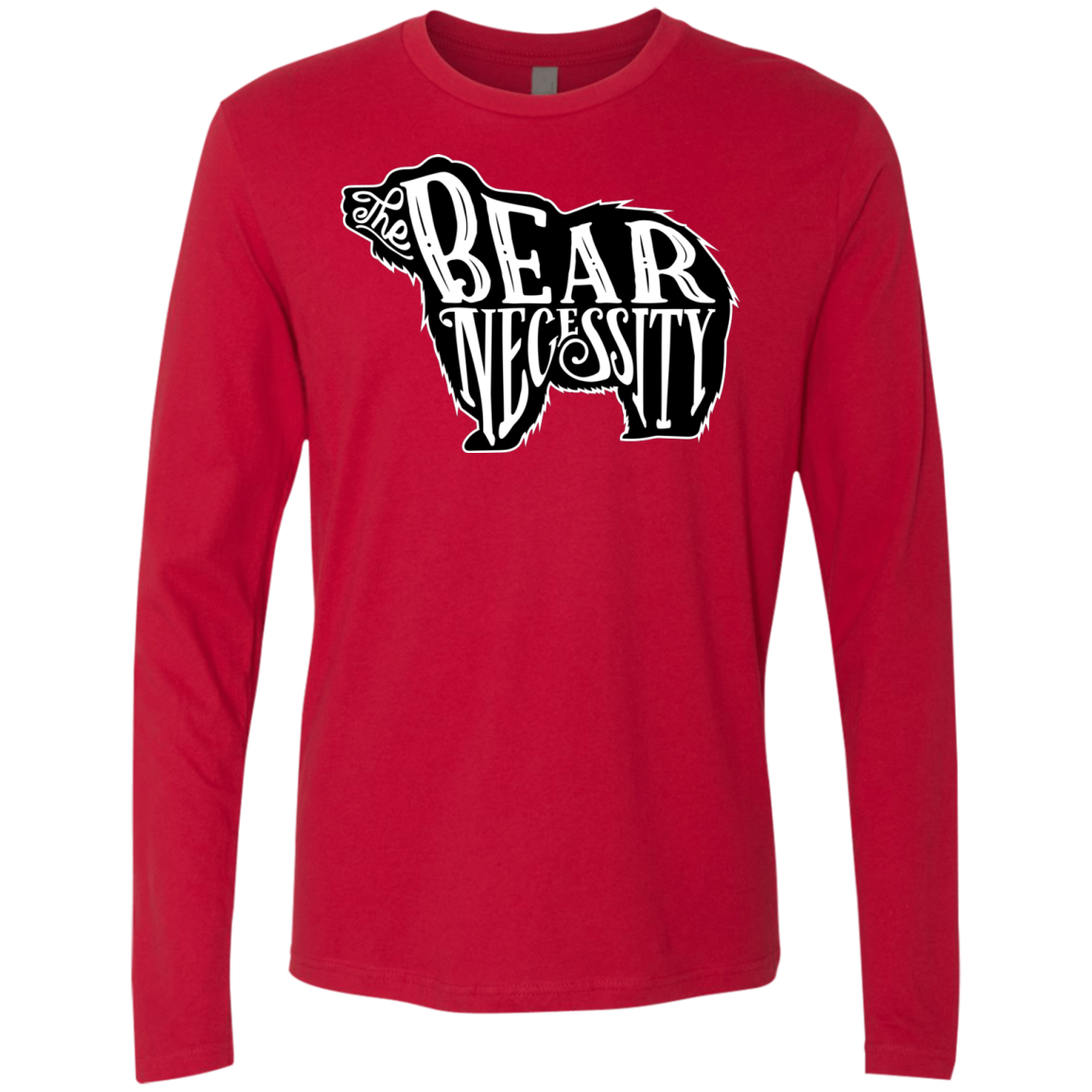 The Bear Necessity Men's Premium Long Sleeve