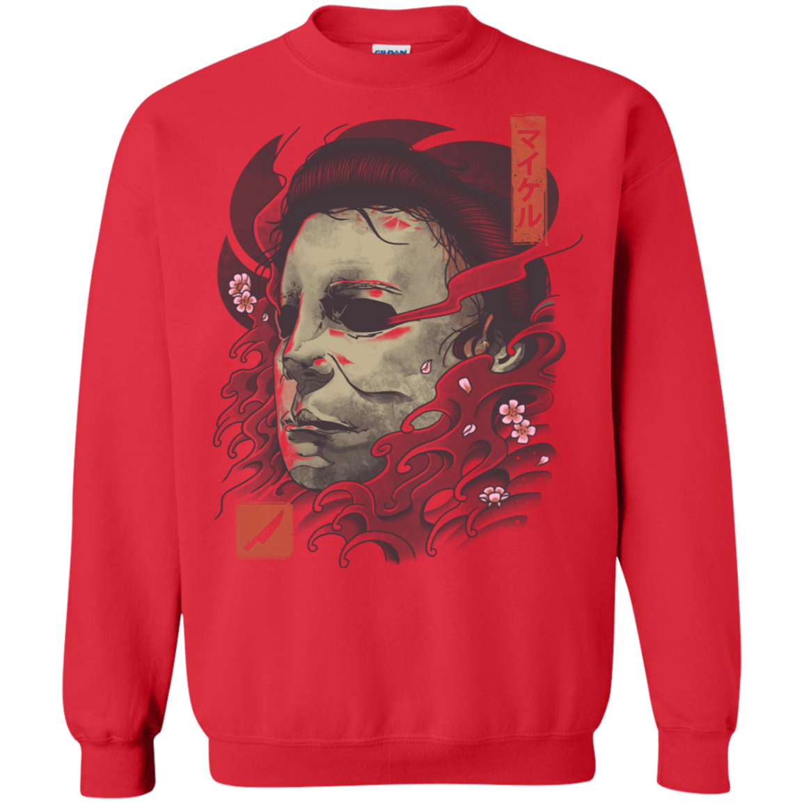 Oni Slasher Mask Crewneck Sweatshirt