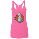 Vault bot Women's Triblend Racerback Tank