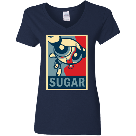 Sugar Powerpuff Women's V-Neck T-Shirt