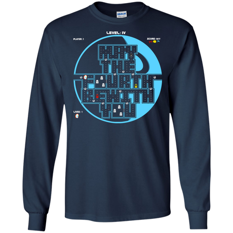 Pacman May The Fourth Men's Long Sleeve T-Shirt