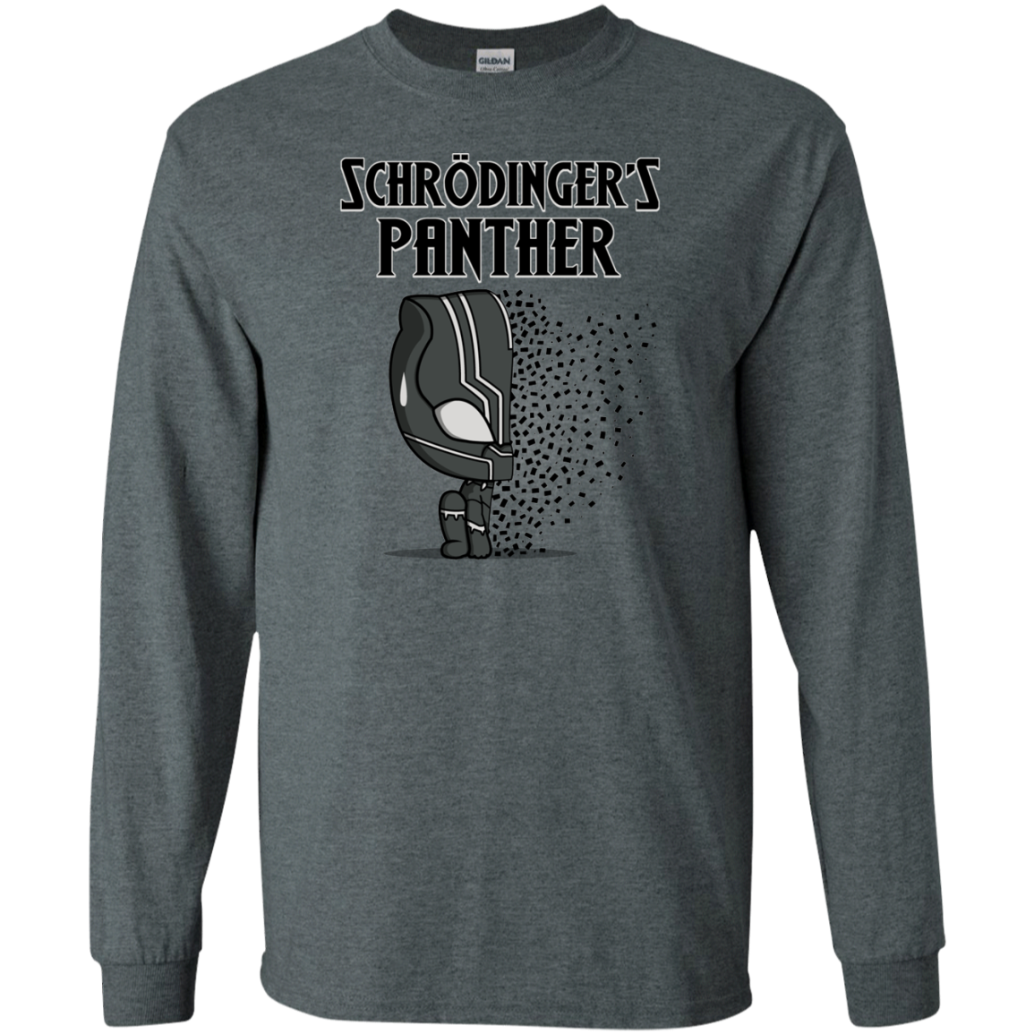 Schrodingers Panther Men's Long Sleeve T-Shirt