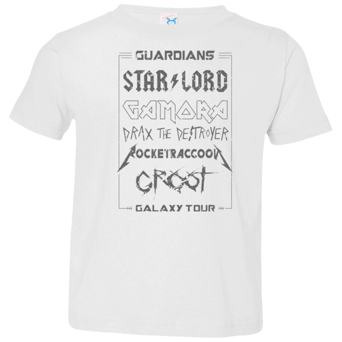 Guardians Galaxy Tour Grunge Toddler Premium T-Shirt