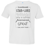 Guardians Galaxy Tour Grunge Toddler Premium T-Shirt