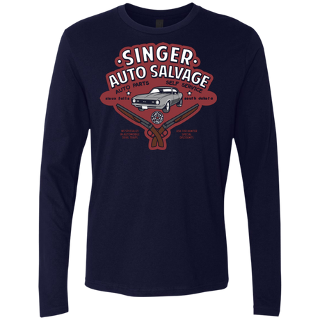 Singer Auto Salvage Men's Premium Long Sleeve