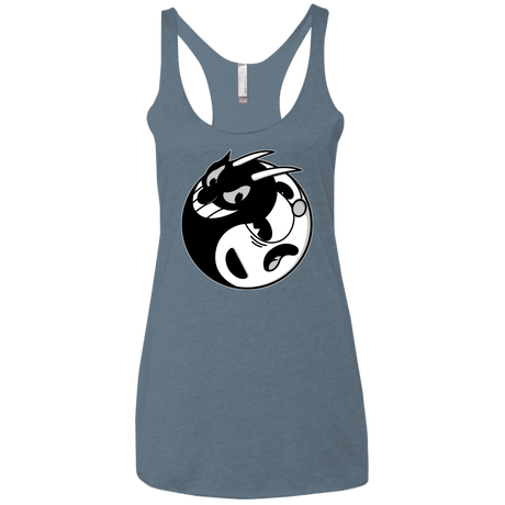 Yin Cup! Women's Triblend Racerback Tank