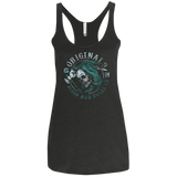 Blood and Bullets Women's Triblend Racerback Tank