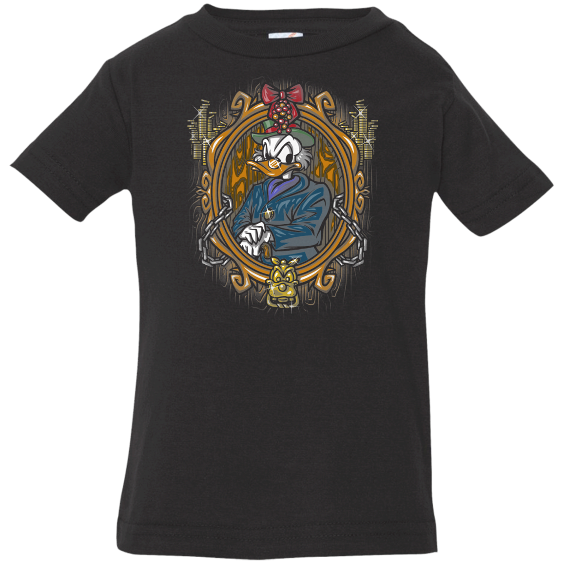 Mickeys Christmas Carol Scrooge Infant Premium T-Shirt