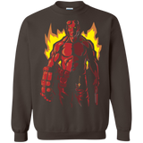 Red Hero Crewneck Sweatshirt