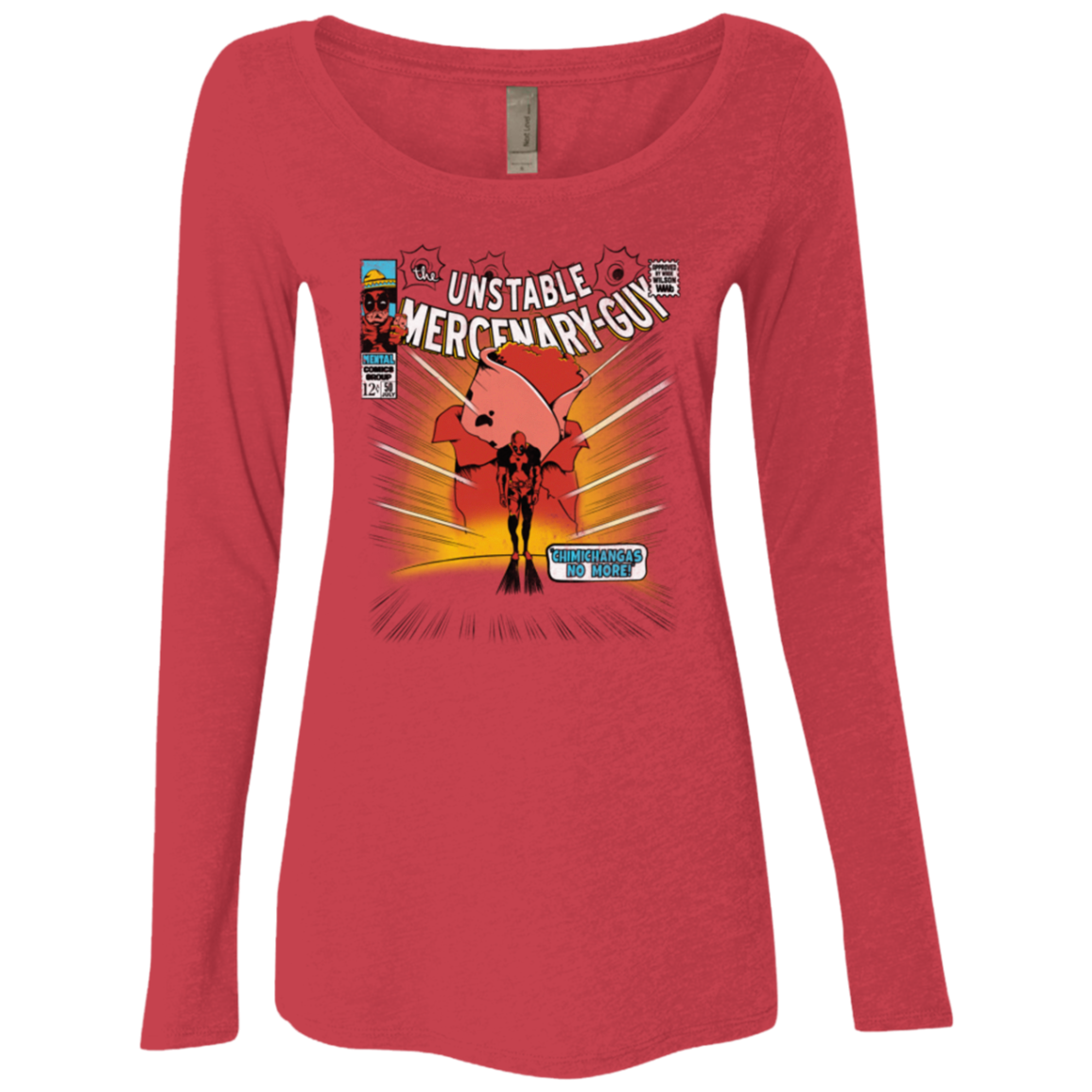 Unstable Women's Triblend Long Sleeve Shirt