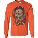 Oni Leather Mask Youth Long Sleeve T-Shirt
