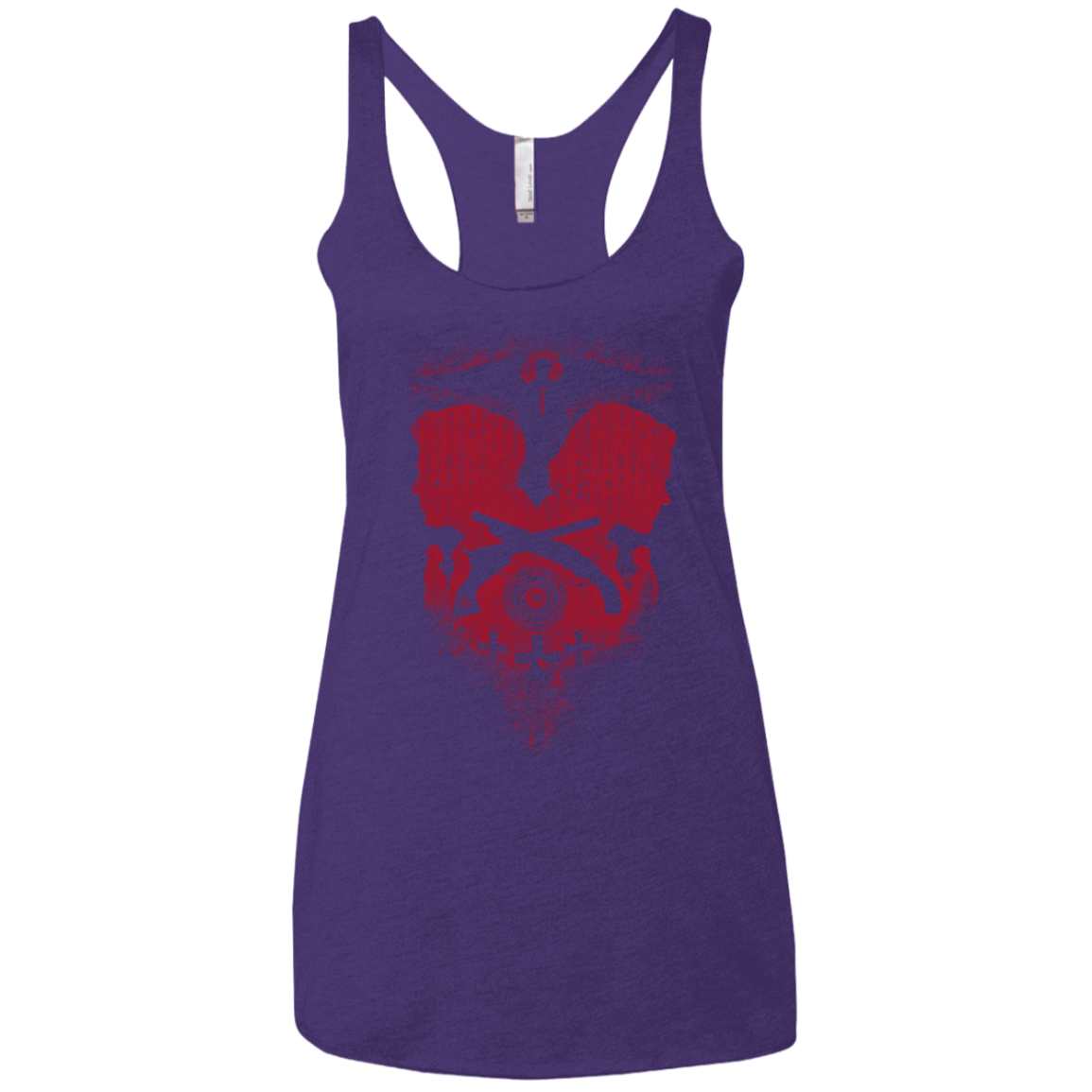 Wayward sons Women's Triblend Racerback Tank