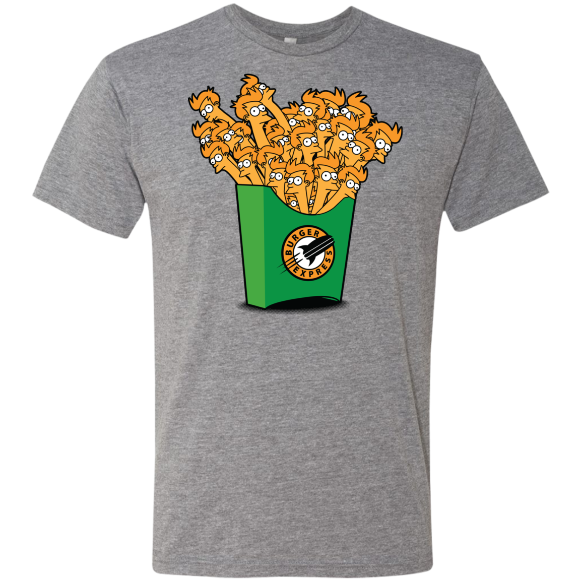 Box of Fries Men's Triblend T-Shirt