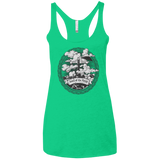 Vintage Mordor Tower Women's Triblend Racerback Tank
