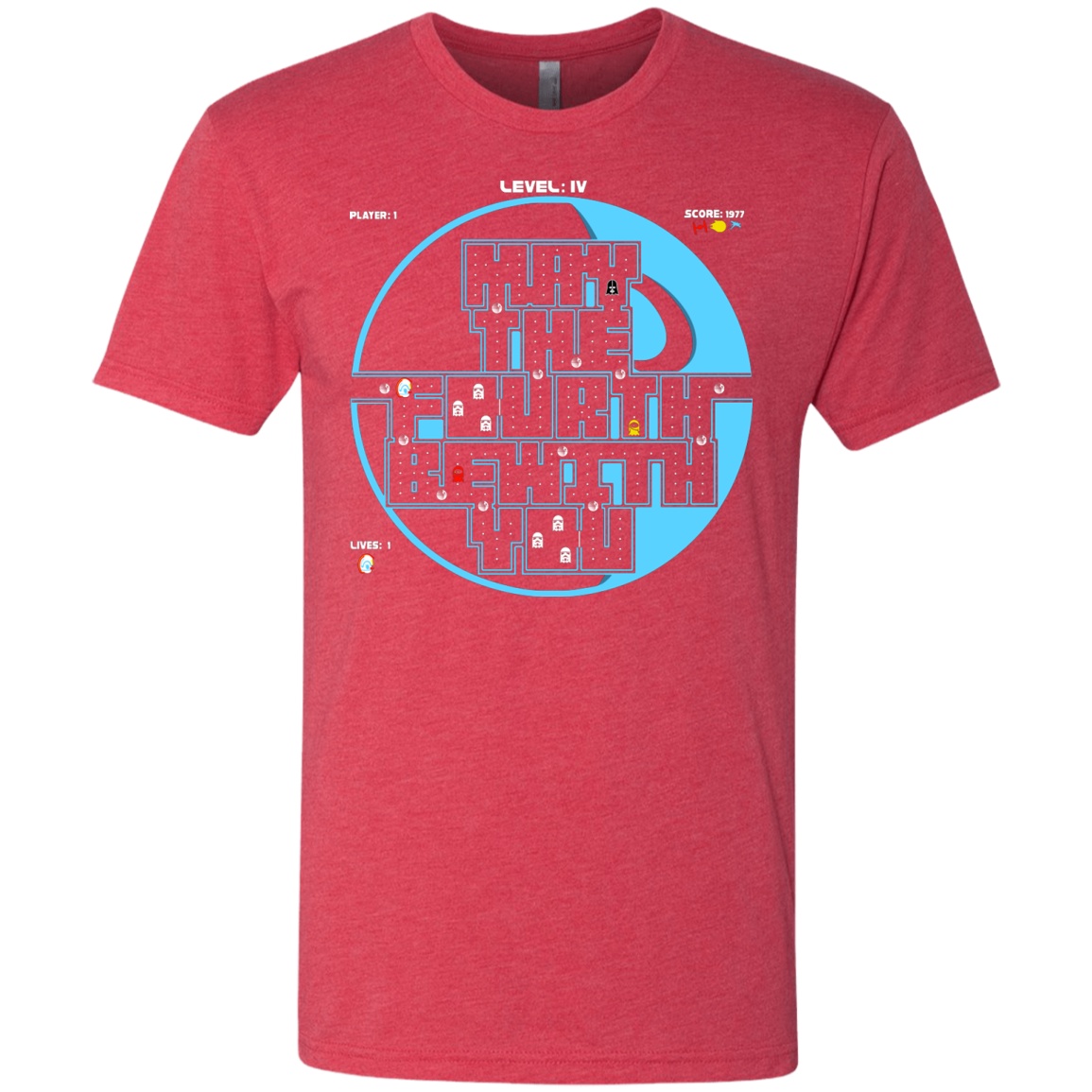 Pacman May The Fourth Men's Triblend T-Shirt