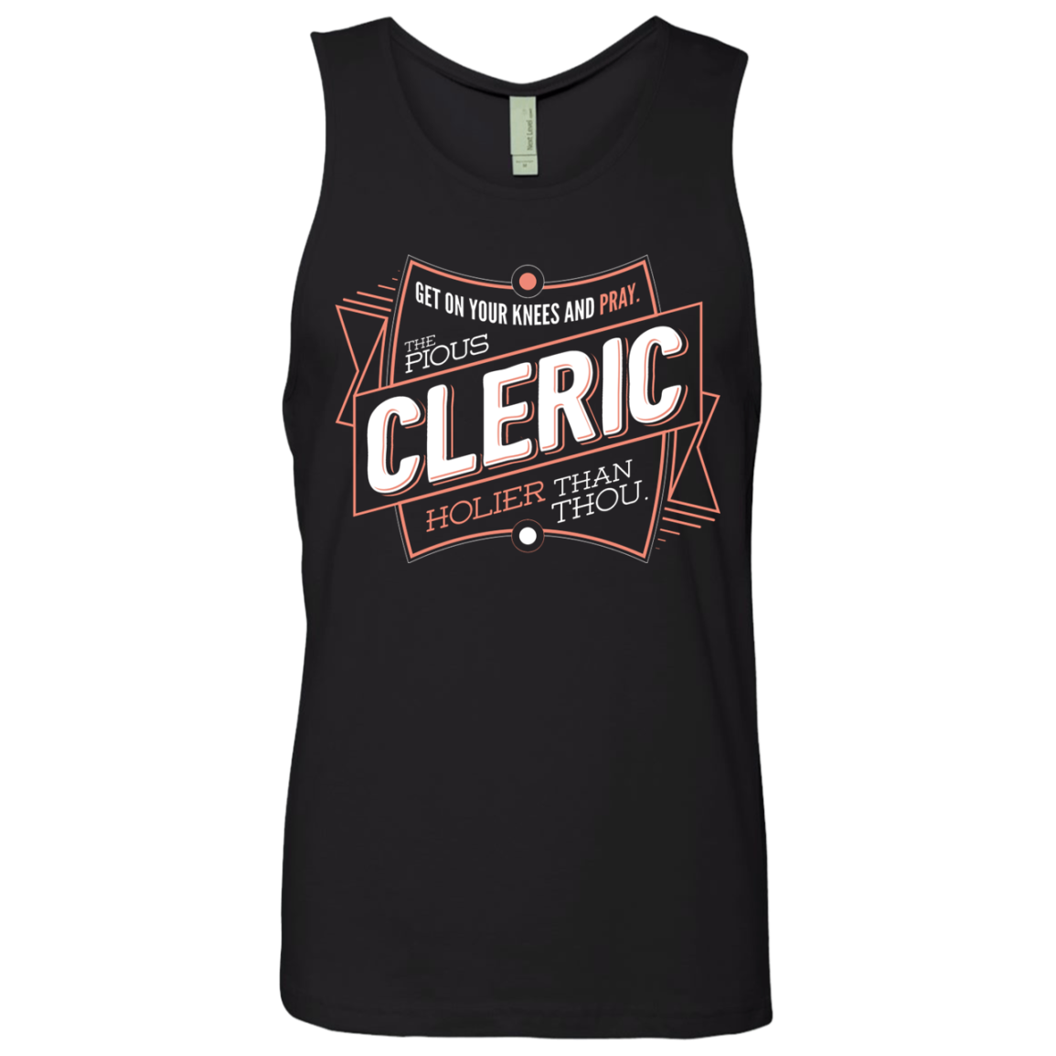 Cleric Men's Premium Tank Top