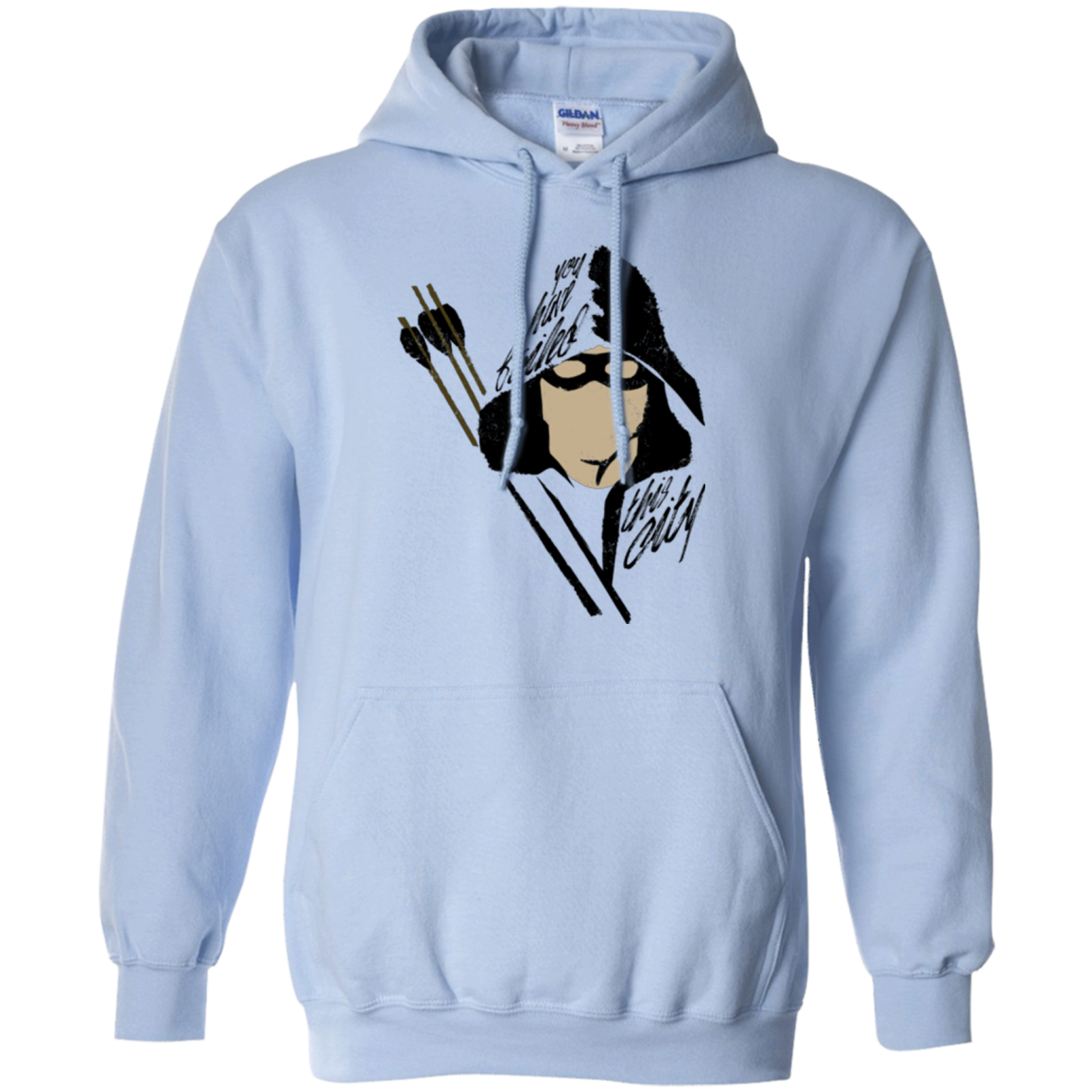 Green Archer Pullover Hoodie