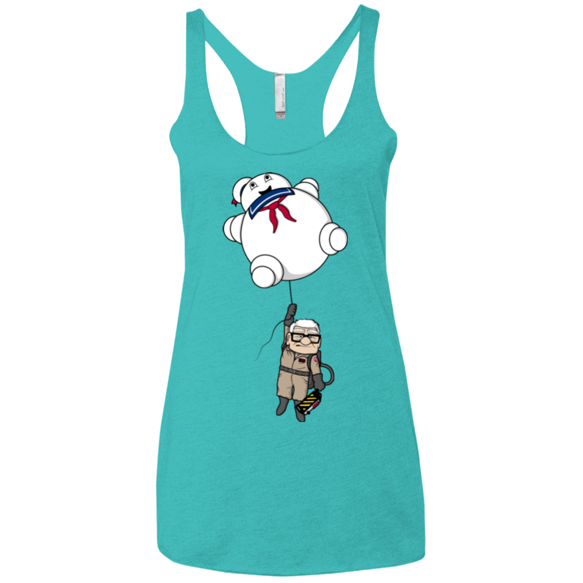 Up Busters Women's Triblend Racerback Tank