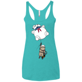 Up Busters Women's Triblend Racerback Tank