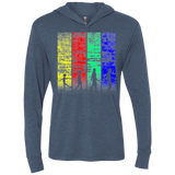 Lets jam Triblend Long Sleeve Hoodie Tee