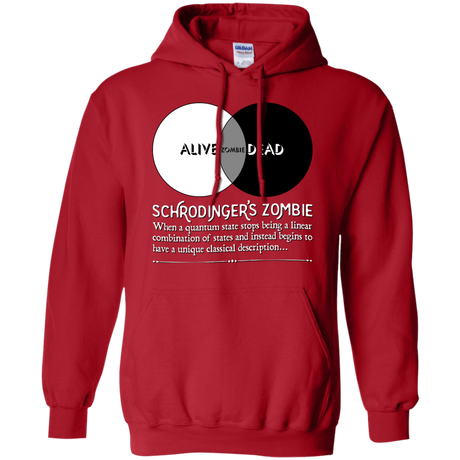 Schrödinger's Zombie Pullover Hoodie