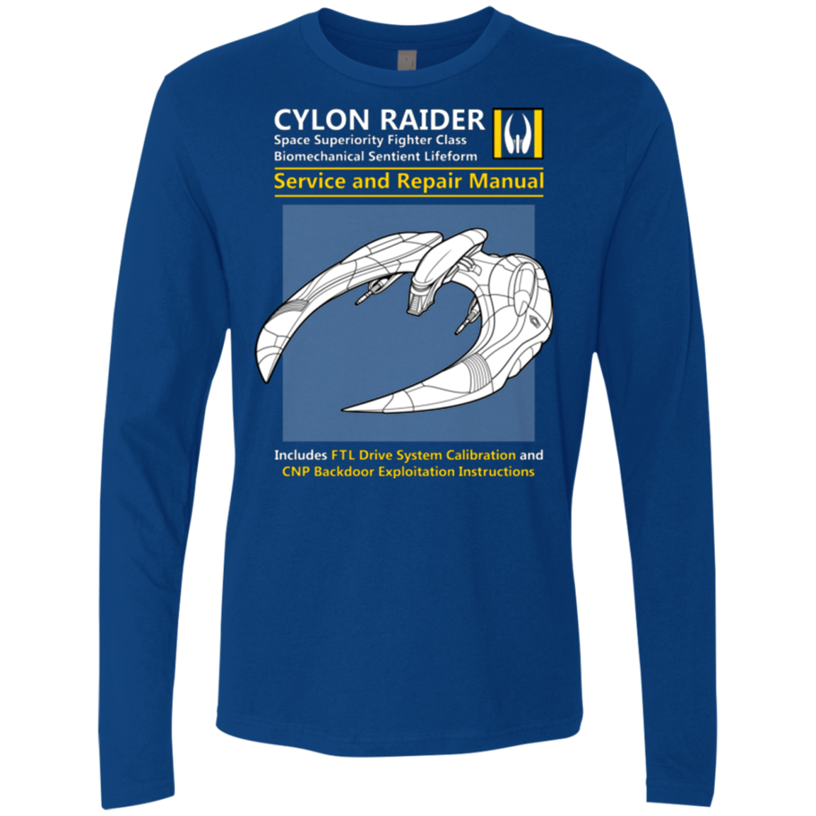 CYLON RAIDER SERVICE & REPAIR MANUAL Men's Premium Long Sleeve