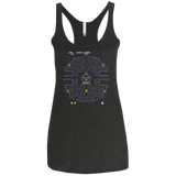 Pac Wars Women's Triblend Racerback Tank