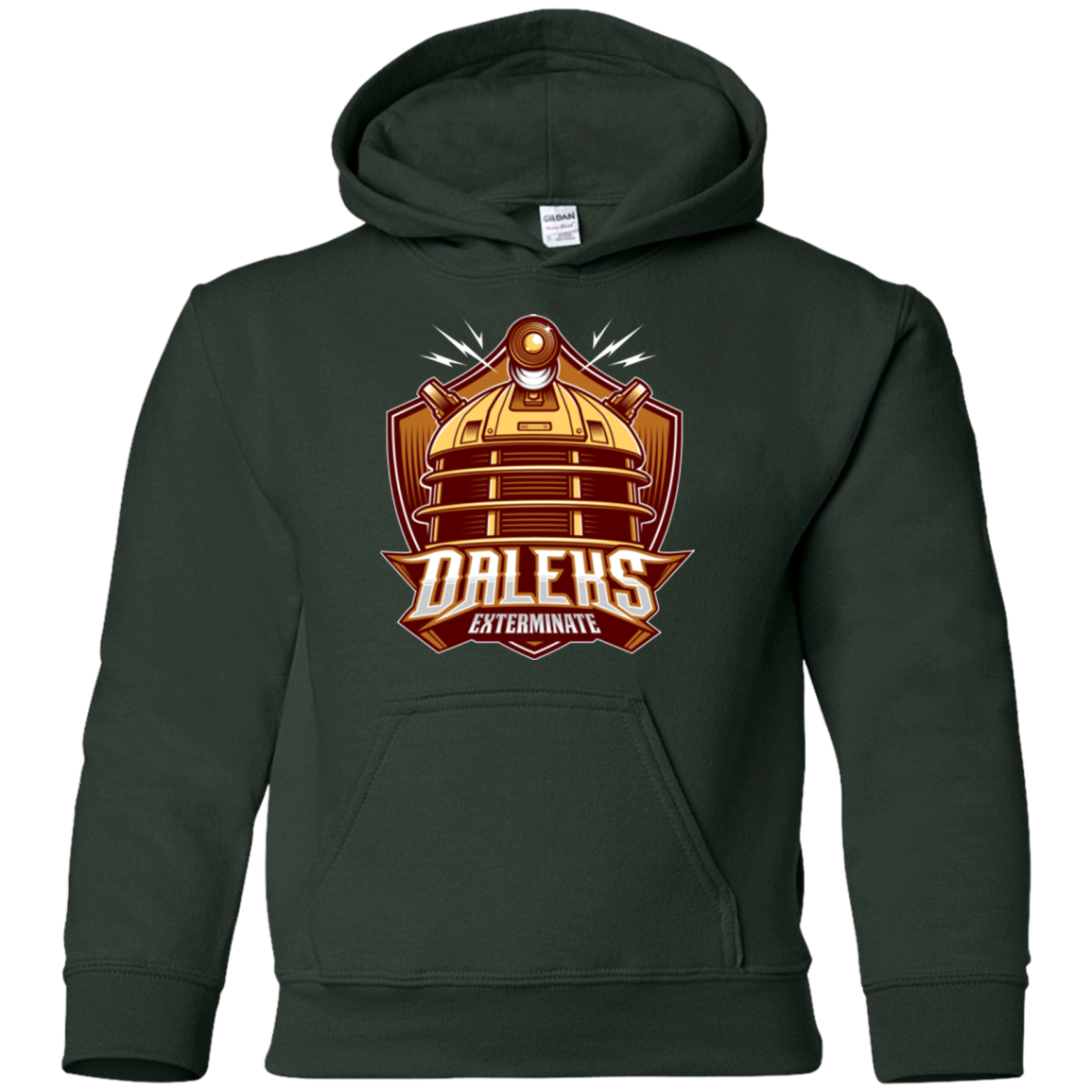 Dr. Who Daleks Youth Hoodie