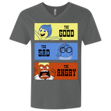 The Good, the Sad & the Angry Men's Premium V-Neck