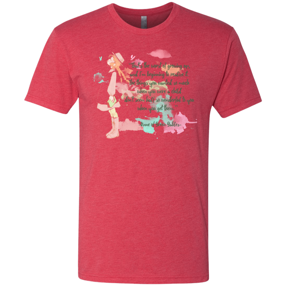 Anne of Green Gables 5 Men's Triblend T-Shirt