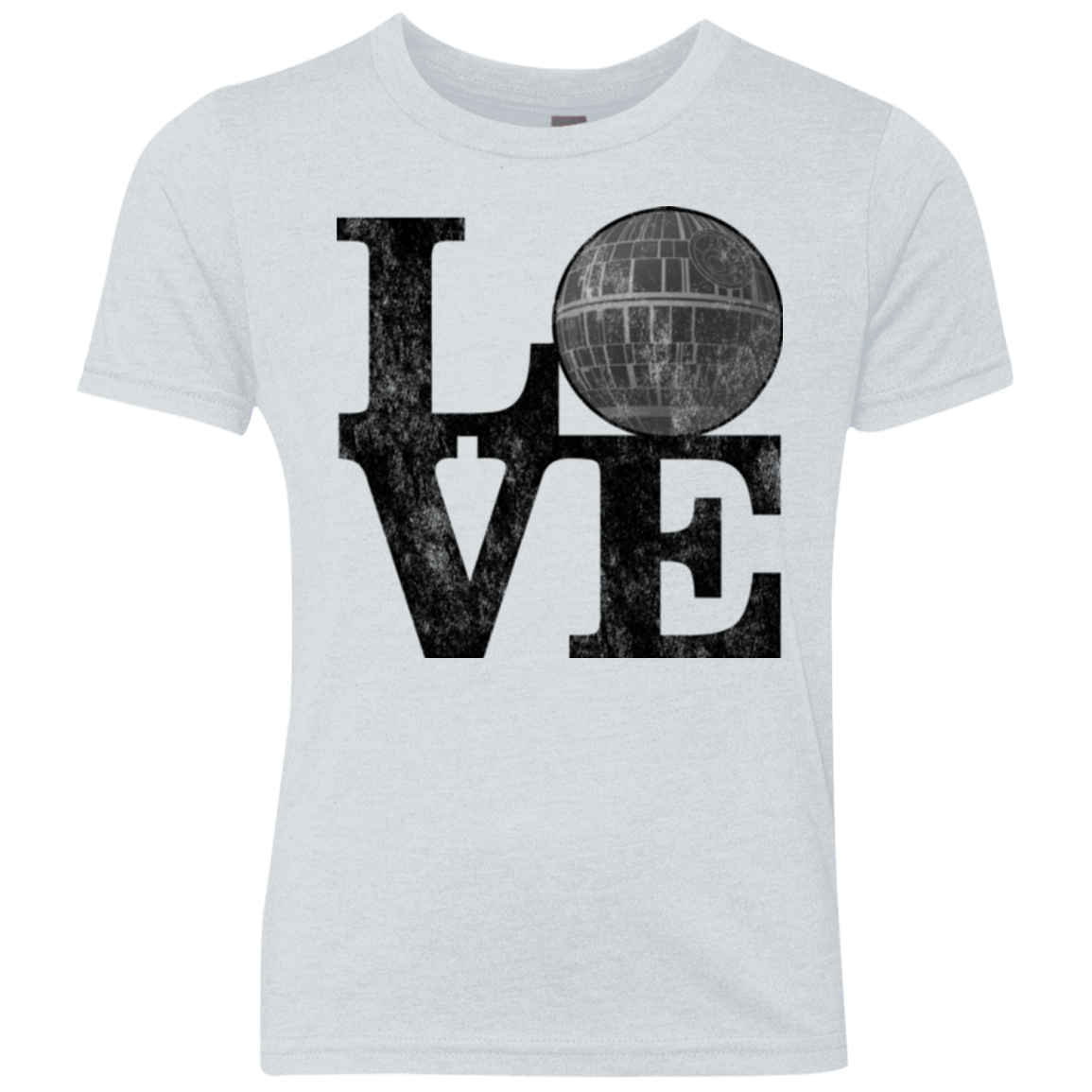 LOVE Deathstar 1 Youth Triblend T-Shirt