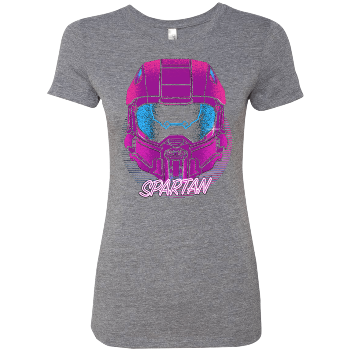 Spartan Helmet 80's Women's Triblend T-Shirt