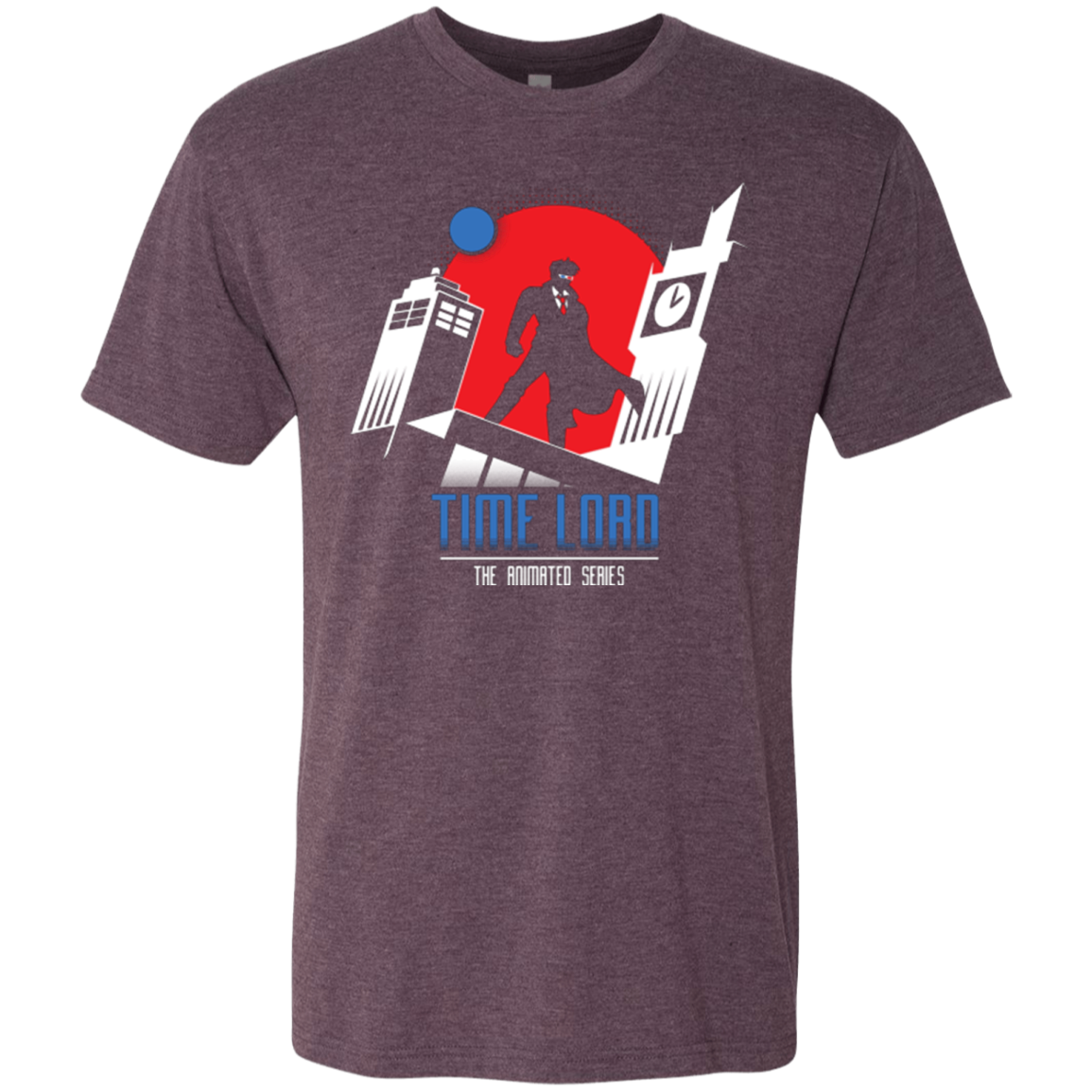 Time Lord Animated Series Men's Triblend T-Shirt
