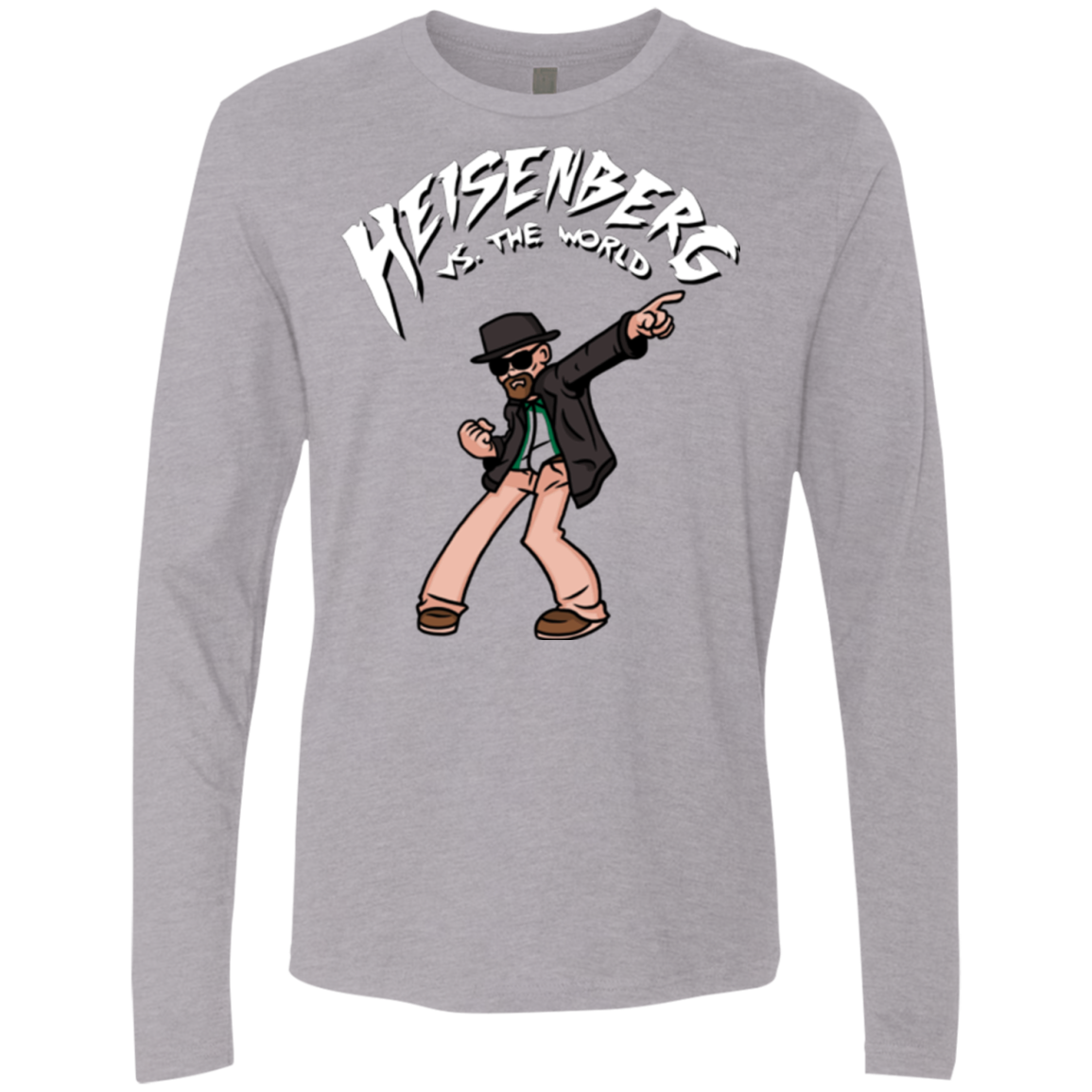 Heisenberg vs the World Men's Premium Long Sleeve