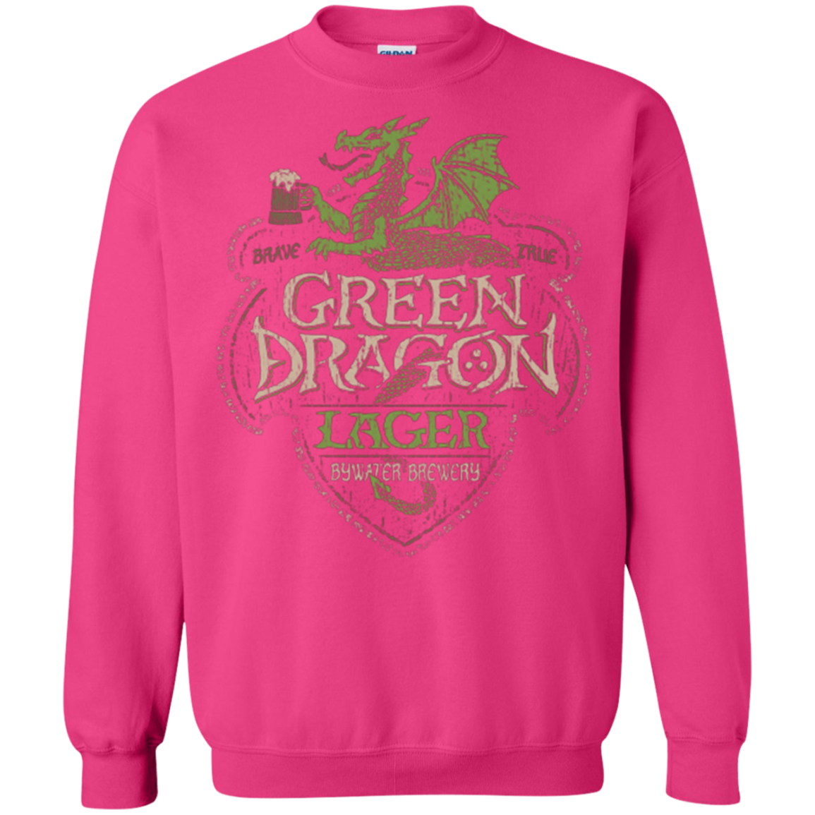 Green Dragon Crewneck Sweatshirt