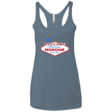Viva Mordor Women's Triblend Racerback Tank